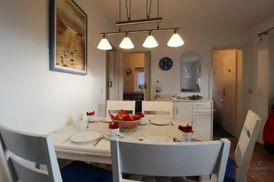 Küche/Küchenzeile in der Unterkunft Ferienhaus Am Ringwall 109