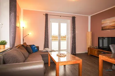 TV/Unterhaltungsangebot in der Unterkunft Haus Frauenpreiß Wohnung 62