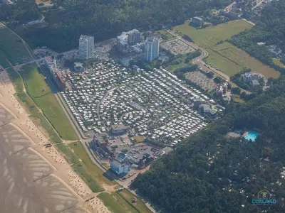 Ein allgemeiner Blick auf Cuxhaven oder ein Stadtblick von der Ferienwohnung aus