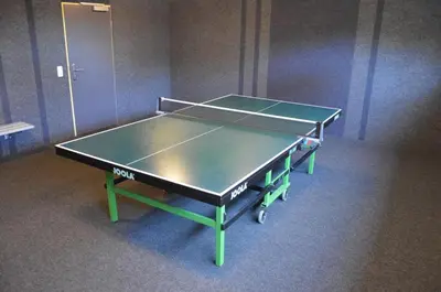 Tischtennis in der Unterkunft Ferienwohnung Meerglück oder in der Nähe
