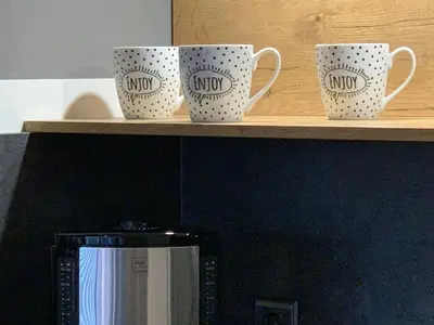 Kaffee-/Teezubehör in der Unterkunft Wohnung Enjoy
