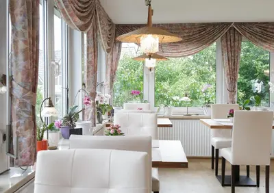 Ein Sitzbereich in der Unterkunft Haus zur Heimat