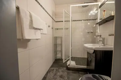 Ein Badezimmer in der Unterkunft Frische Brise 03.04