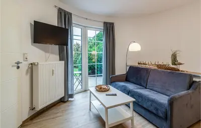 Ein Sitzbereich in der Unterkunft 2 Bedroom Beautiful Home In Otterndorf