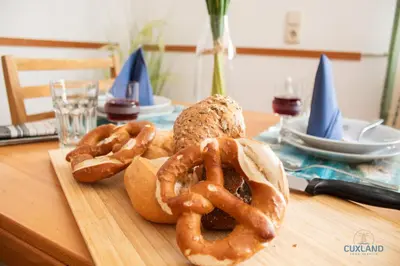 Essen in der Ferienwohnung oder in der Nähe