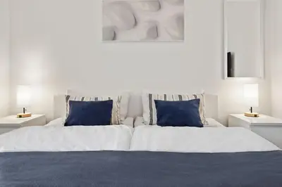 Ein Bett oder Betten in einem Zimmer der Unterkunft FewoInSahlenburg