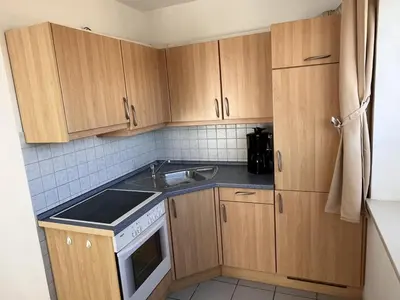 Küche/Küchenzeile in der Unterkunft Villa Döser Strand