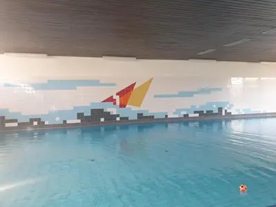 Der Swimmingpool an oder in der Nähe von Studio Sam