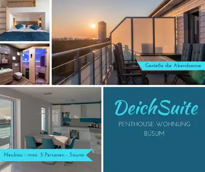 Grundriss der Unterkunft 5 Sterne Penthouse DeichSuite
