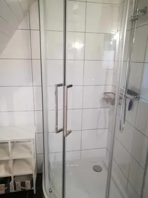 Ein Badezimmer in der Unterkunft Ferienhaus 