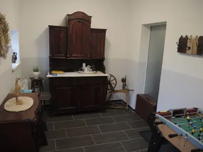 Küche/Küchenzeile in der Unterkunft Hof Schult