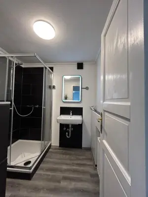 Ein Badezimmer in der Unterkunft Nordsee 08 Helgoland