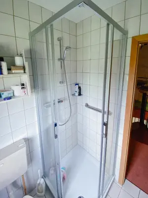 Ein Badezimmer in der Unterkunft Ferienhaus 