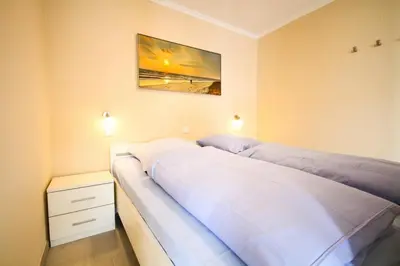 Ein Bett oder Betten in einem Zimmer der Unterkunft Seehütte 313