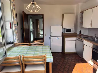 Küche/Küchenzeile in der Unterkunft Ferienhaus Küste