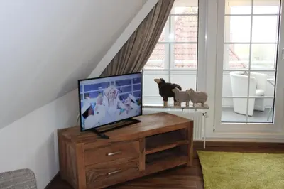 TV/Unterhaltungsangebot in der Unterkunft Deichgeflüster - An de Warft