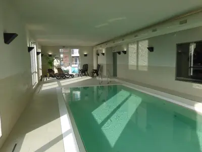 Der Swimmingpool an oder in der Nähe von Ferienwohnung Hohe Lith