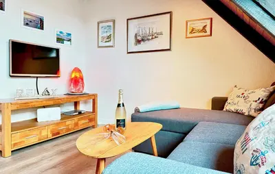 TV/Unterhaltungsangebot in der Unterkunft Beautiful Apartment In Dithmarschen