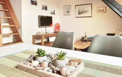 TV/Unterhaltungsangebot in der Unterkunft Beautiful Apartment In Dithmarschen