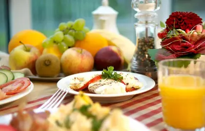 Essen im Hotel oder in der Nähe