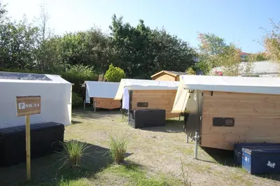 Grundriss der Unterkunft StrandGutkoje auf dem Campingplatz Strandgut