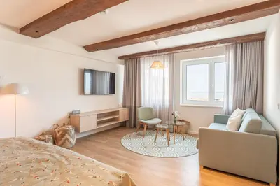 TV/Unterhaltungsangebot in der Unterkunft Hotel Strandhus