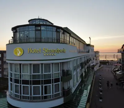 Blick auf den Sonnenuntergang/Sonnenaufgang von des Hotels aus oder aus der Nähe