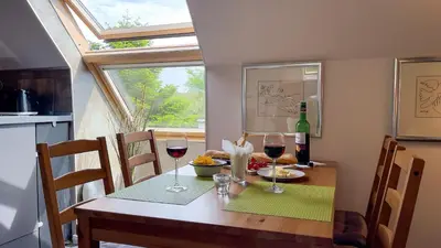Getränke in der Unterkunft Moderne Ferienwohnung für 4 Personen in Duhnen
