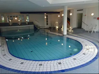 Der Swimmingpool an oder in der Nähe von de Bülk