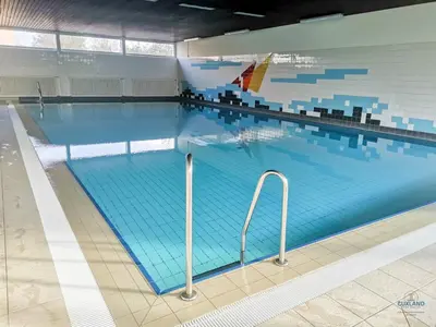Der Swimmingpool an oder in der Nähe von Haus Frische Brise Wohnung 7 10 Inselblick