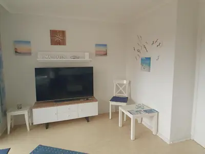 TV/Unterhaltungsangebot in der Unterkunft Direkt am Meer in Büsum