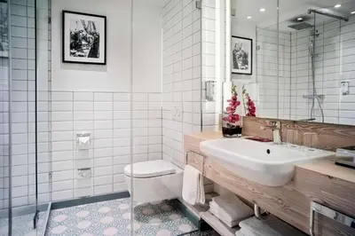 Ein Badezimmer in der Unterkunft Best Western Hotel Das Donners