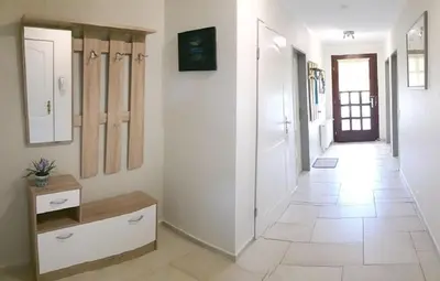 Ein Badezimmer in der Unterkunft Haus Christine