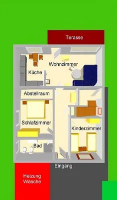 Grundriss der Unterkunft Haus Christine