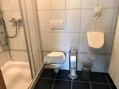 Ein Badezimmer in der Unterkunft BelmerMoin