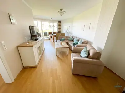 TV/Unterhaltungsangebot in der Unterkunft Strandpalais Duhnen Wohnung 3