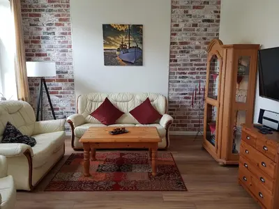 TV/Unterhaltungsangebot in der Unterkunft Wunderschöne und moderne Altstadtwohnung im Herzen von Otterndorf