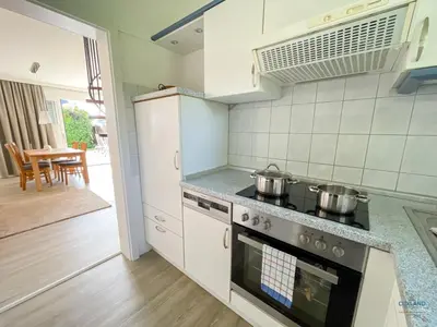 Küche/Küchenzeile in der Unterkunft Ferienhaus Kampweg 15