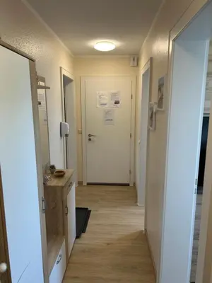 Grundriss der Unterkunft Ferienwohnung Ritthoff Perlebucht - mit Strandkorb am Meer und kostenloser Eintritt ins Schwimmbad
