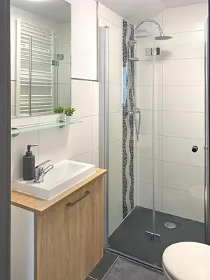 Ein Badezimmer in der Unterkunft Dock 6 - Cuxhaven