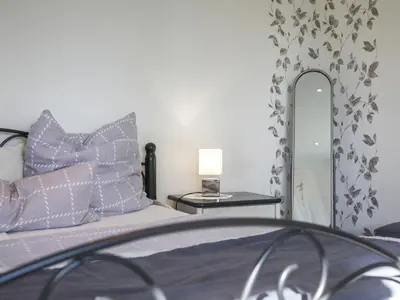 Ein Bett oder Betten in einem Zimmer der Unterkunft Holiday Home Sonnenschein by Interhome