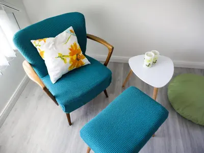 Ein Sitzbereich in der Unterkunft Holiday Home Sonnenschein by Interhome