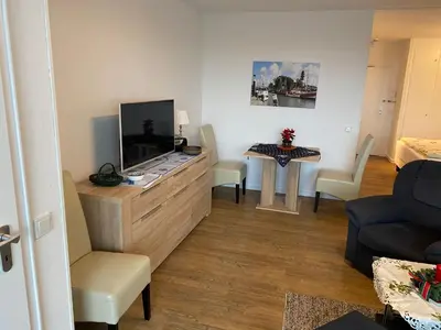 TV/Unterhaltungsangebot in der Unterkunft Büsumer Seeblick