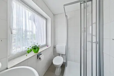 Ein Badezimmer in der Unterkunft Henrieke