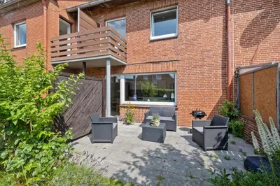 Ein Garten an der Unterkunft Gesche