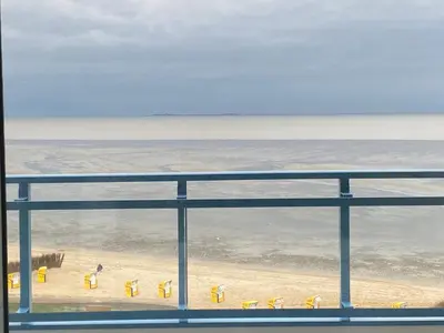 Ein allgemeiner Meerblick oder ein Meerblick von der Ferienwohnung aus