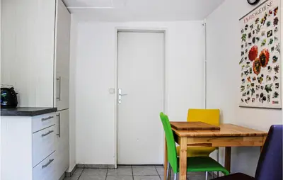 Küche/Küchenzeile in der Unterkunft Awesome Apartment In Otterndorf