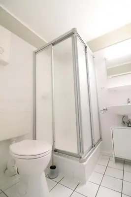 Ein Badezimmer in der Unterkunft Haus Horizont 28