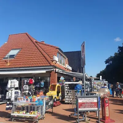 Ein Supermarkt oder andere Läden in der Ferienwohnung oder in der Nähe