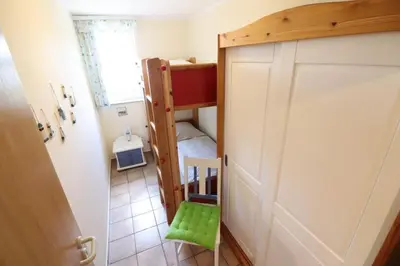 Ein Bett oder Betten in einem Zimmer der Unterkunft Horizont Wohnung 3